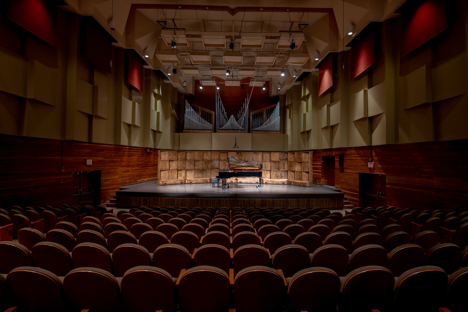 A photo of DF Cook Recital Hall